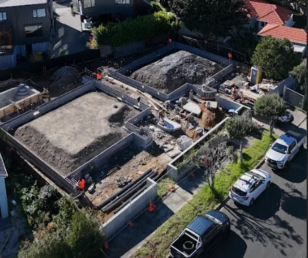 Site aerial photo